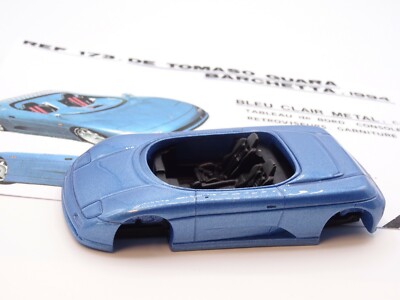 ALEZAN MODELS . KIT 1/43 . DE TOMASO LONGCHAMP . PRESENTATION . 1972