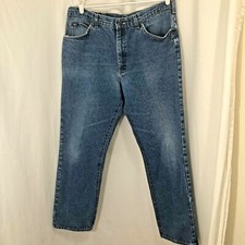 Vintage Genuine Lee Jeans Made In The USA Tag Size 37x30 Actual 36x29