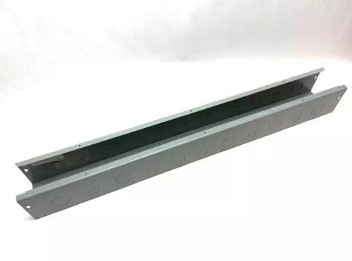 Cooper B-Line 4436G Straight Lay-In Wireway Section 4" x 4" x 36" Gray NO COVER