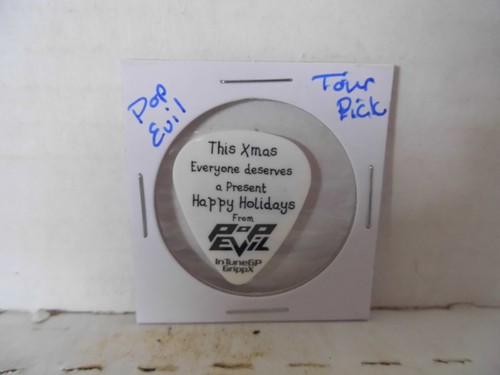 POP EVIL MORDA MITTEN TOUR PICK~READ DESCRIPTION #19~20