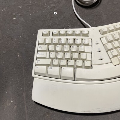 Vintage Microsoft Natural Keyboard Elite Ergonomic | eBay