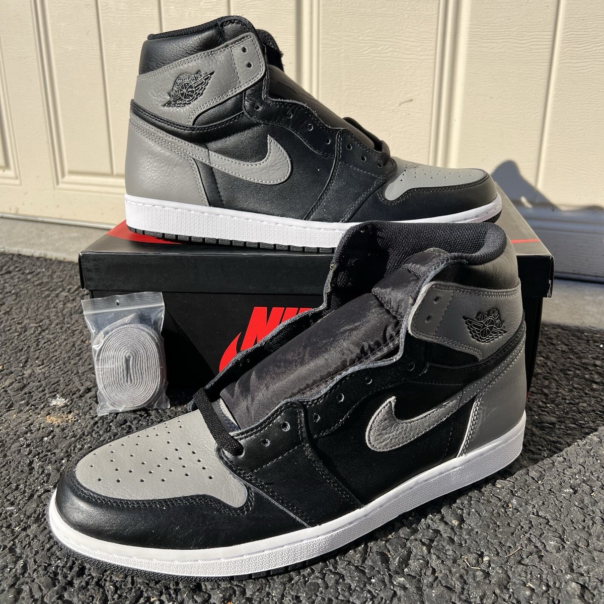 Nike Air Jordan Retro 1 High Shadow 2018 555088-013 Mens 13 NEW 