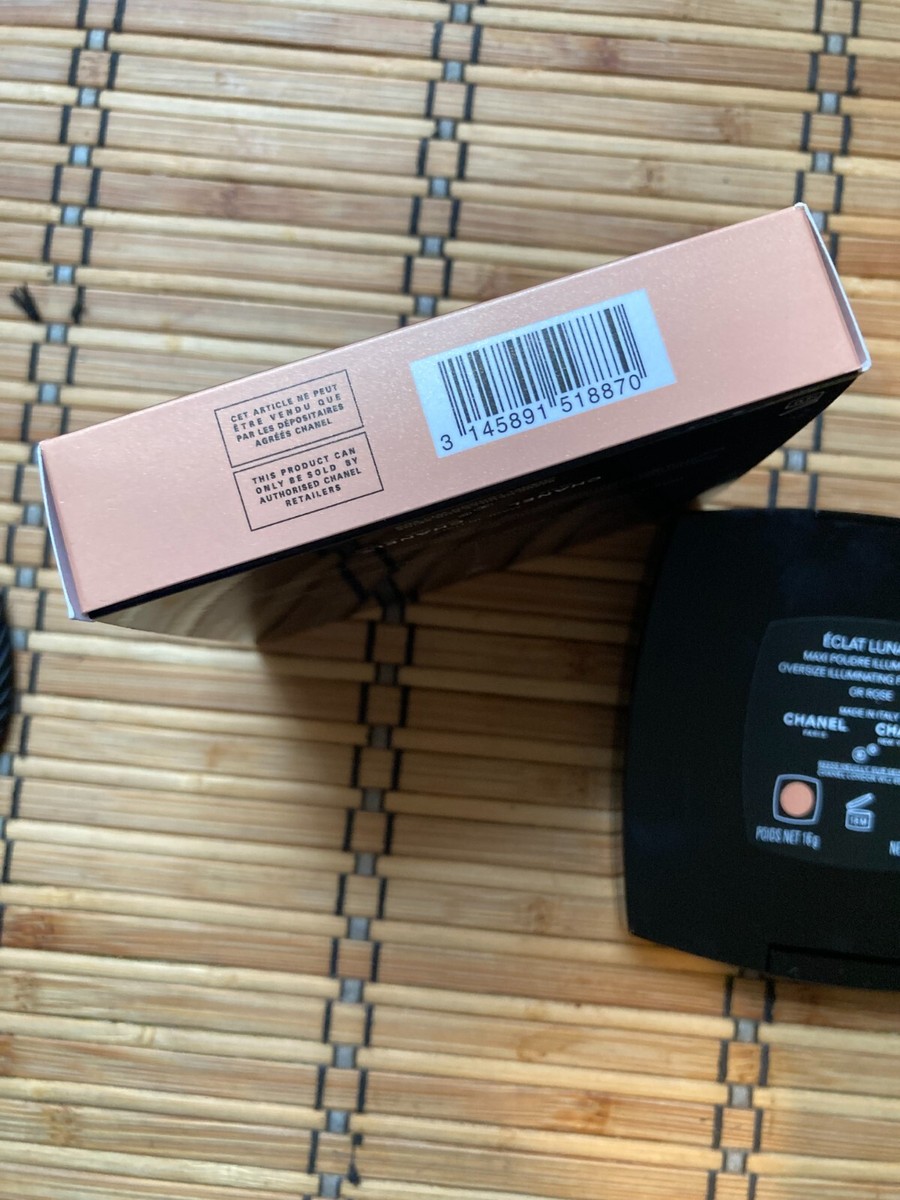Chanel Eclat Lunaire Oversize Illuminating Powder Or Rose