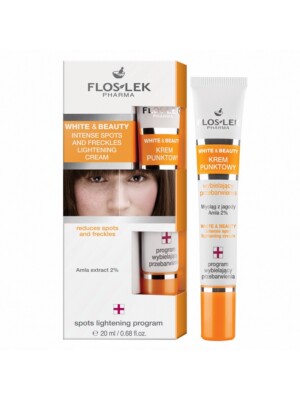 5905043001814 Floslek White  Beauty krem punktowy wybielający przebarwienia i pi