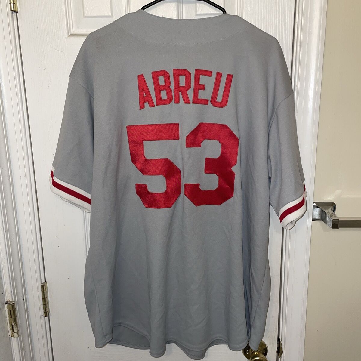 Majestic MLB Philadelphia Phillies Bobby Abreu Jersey #53 Majestic MLB Philadelphia Phillies Bobby Abreu Jersey #53