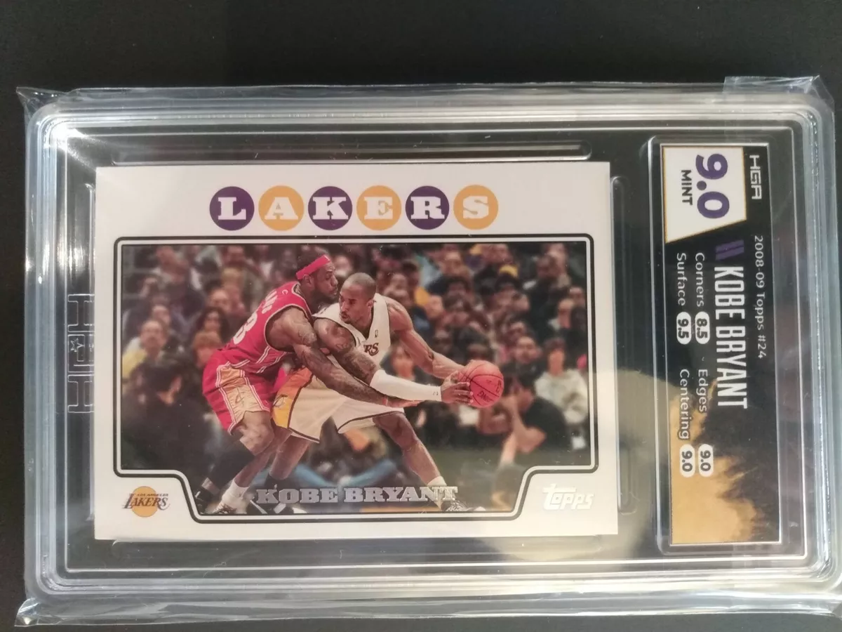 Kobe Bryant 2008-09 Topps #24 Card