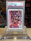 1992 Hoops NBA Championship MICHAEL JORDAN 🔥 CLYDE DREXLER Card #TR1 PSA 9 📈