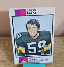 Topps 1973 Jack Ham Pittsburgh Steelers Football Card #115 Base Set