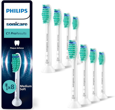Philips Sonicare C1 ProResults Replacement Brush Heads, 8-Pack, HX6018/87