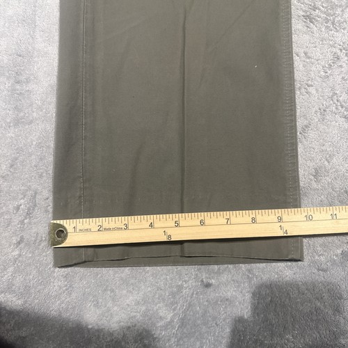 C.C. Filson Hose Herren 36 x 30 grün Baumwolle flache Vorderseite hergestellt in den USA - Bild 6 von 8