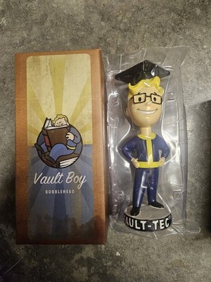 Rare Fallout Intelligence Vault Boy Vault Boy Bobblehead 7'' Vault 111