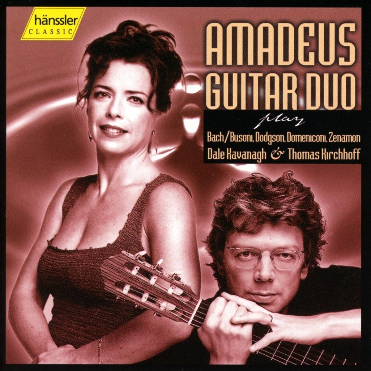 Кавана Кирххофф, Амадей, Гитарный дуэт Amadeus исполняют Баха, Бузони, Доджсона.. (CD)