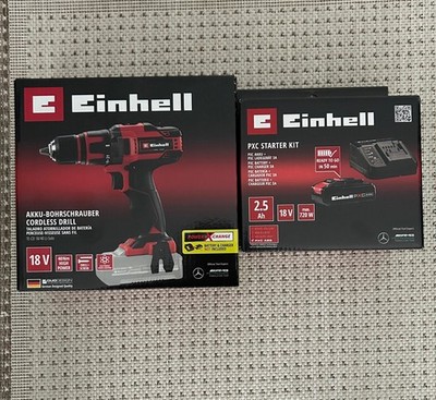 Einhell Akku-Bohrschrauber TE-CD 18/40 Li-Solo+ Akku und Ladegerät Neu!