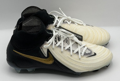 Nike Phantom Luna II Elite FG Soccer Cleats FQ8930 100 Men's Size 8 Black Gold