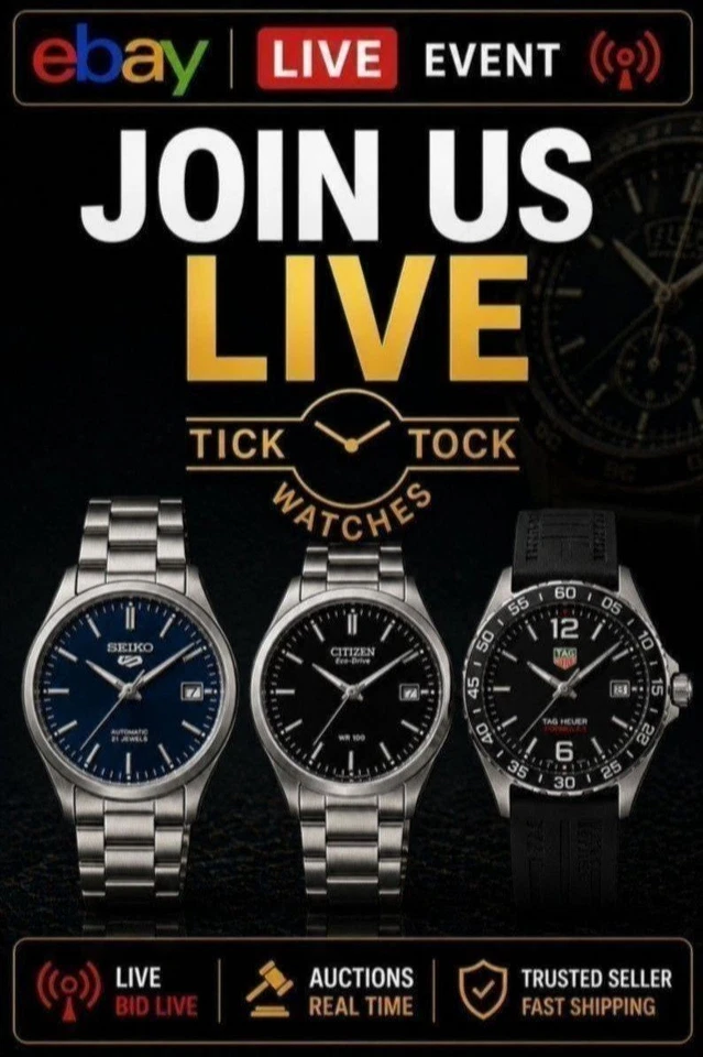 Wednesday Watches - 99p Auction Starts & Buy It Now!