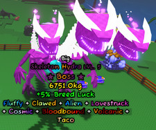 BOSS Skeleton Hydra 17k/s  Multiple Mutation Catch and tame