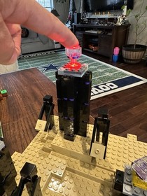 Lego Minecraft 21118 21113 21114 21115 21117 Poster Extra Pieces COMPLETE 2014