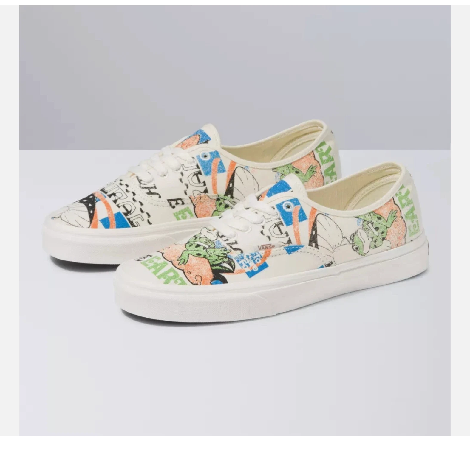 NWT Vans Eco Positivity Authentic Shoes Skate Sneakers Natural VN0A5KRDARG 9.5