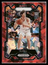 2024 Panini Prizm Draft Picks #55 PJ Hall Prizms Red Ice