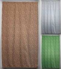 Splatter French Door Curtain Panel with Tie Back