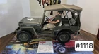 🔥RARE 2003 HASBRO GIJOE WILLYS MB JEEP VEHICLE RAGETOP. NEW W/GIJOE. NO BOX.🔥