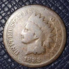 1882 Indian Head Penny/Cent (AG) : Comb. Shipping