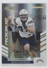 2007 Score Select Rookie Inscriptions 29/50 Scott Chandler #394 Auto 0p5