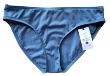 Shade  Shore Women's Low Rise Medium Seat Coverage Bikini Bottom Ribbed S 4-6 