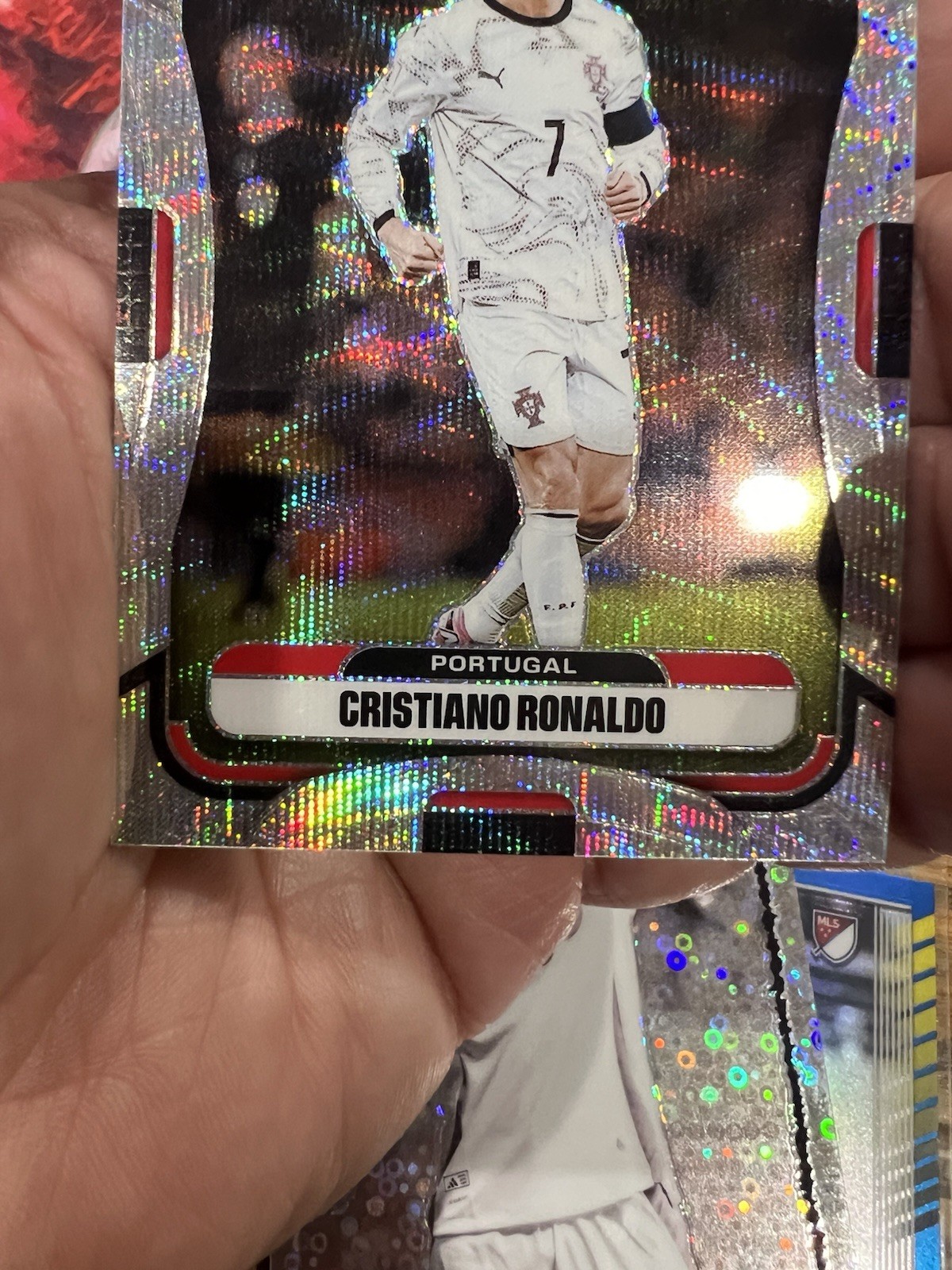 2026 Panini Prizm Fifa World Cup - Cristiano Ronaldo #367 Wave Prizm view 4