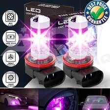 H11 H8 LED FOG Bulb COB Chip Bright Pink Purple Light for Honda CR-V 2002-2019