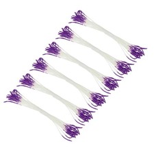 10mm Double Heads Flower Stamen, 150 Pcs Artificial Flower Stamen Pistil, Purple