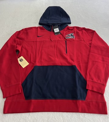 Chicago White Sox Nike Cooperstown Collection MLB Hooded Sweatshirt 3XL 