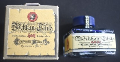 PELIKAN TINTE 4001 RICH ROYAL BLUE INK GERMAN MADE 50ml NEW FACTORY SEALED