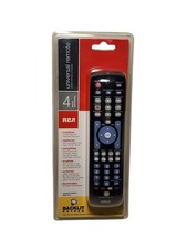 RCA RCRN04GR Universal Remote Control Black Backlit Keypad New