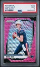 2024 Panini Prizm - Rookies Drake Maye #329 Pink Wave Prizm (RC)
