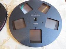 Alu Tonbandspule 22 cm im Kartonschuber passt für Grundig TS 945, TS 925 1000