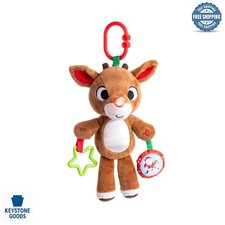 Rudolph The Red-Nosed Reindeer Plush  Musical Activity Toy for Babies