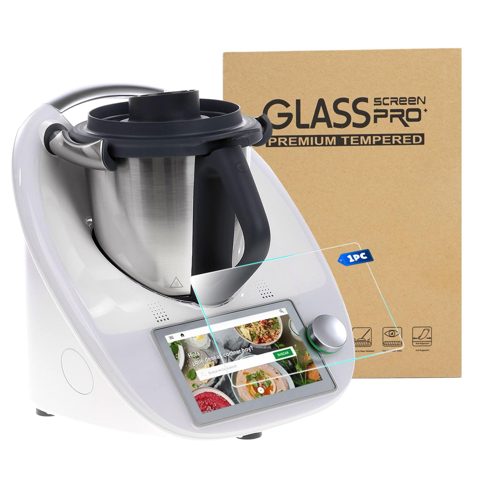 1 Pezzi Pellicola Protettiva Adatto per Vorwerk Bimby TM6, per Accessori (D0z)