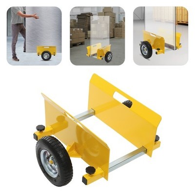 Panel Dolly Heavy Duty Slab Dolly Adjustable Drywall Mover with 8'' Wheels