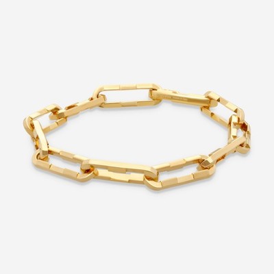 Gucci Link to Love 18K Yellow Gold Bracelet YBA744753001016 MSRP $6,900