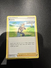 2021 Pokémon Trainer Brawly 131/198 Very Good Condition Collectible