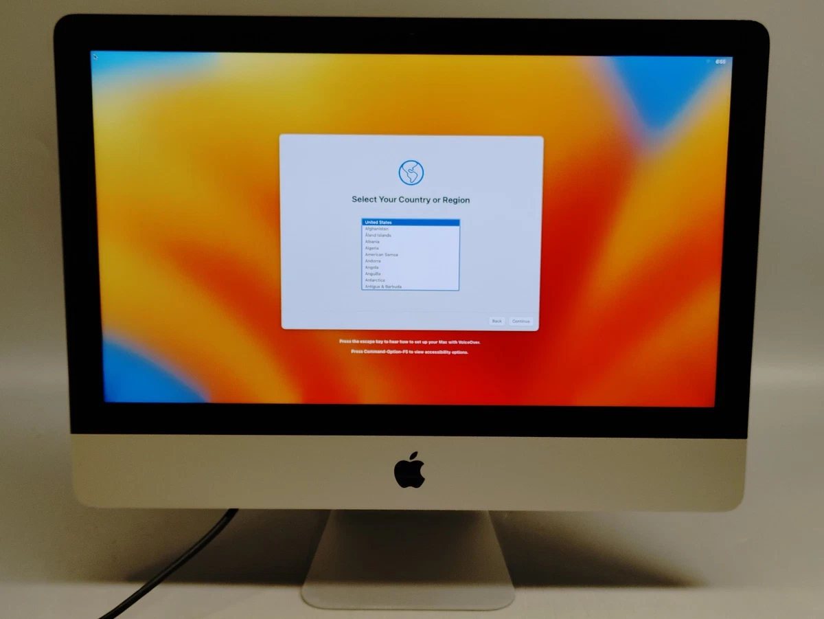 Apple iMac Intel Core i5 7th Gen. 2017 Release Year Apple Desktops