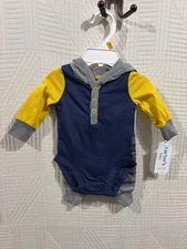 Carters Baby Boy 2 Piece Knit LS Pant Outfit Size NB New