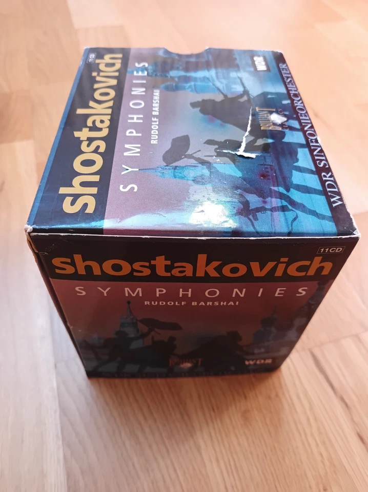 Shostakovich - Rudolf Barshai WDR - Complete Symphonies - 11 CD Box Set - Jewel - Bild 2 von 4