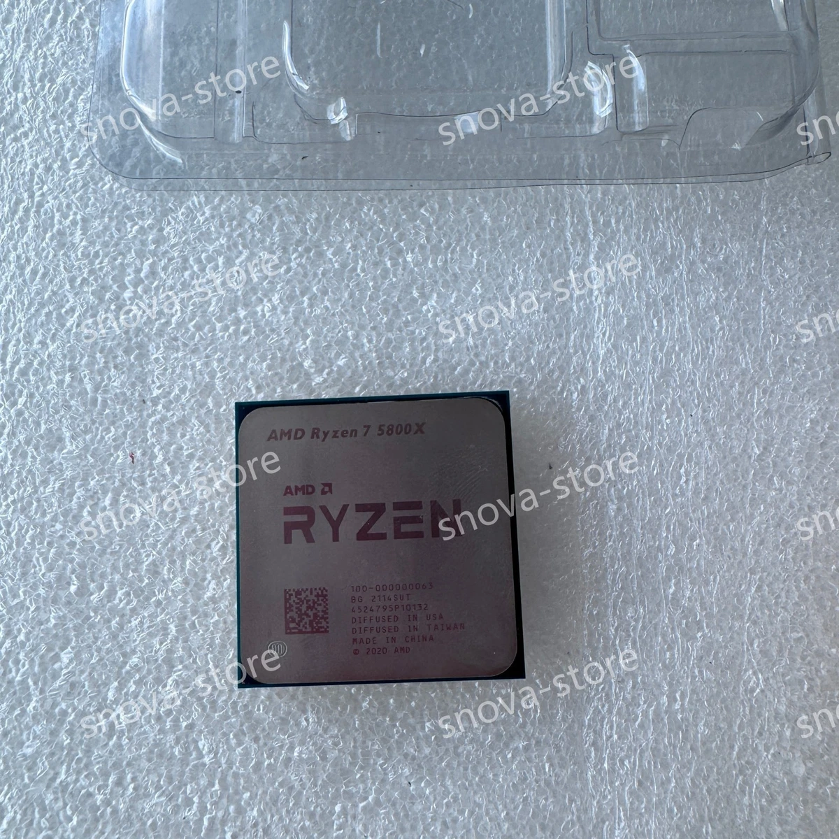 Procesador CPU AMD Ryzen 7 5800X R7-5800X 3,8-4,7 GHz 8 núcleos 16 horas socket AM4 105 W