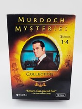 Murdoch Mysteries: Seasons 1-4 Collection 16-Disc DVD in Original Case and slip