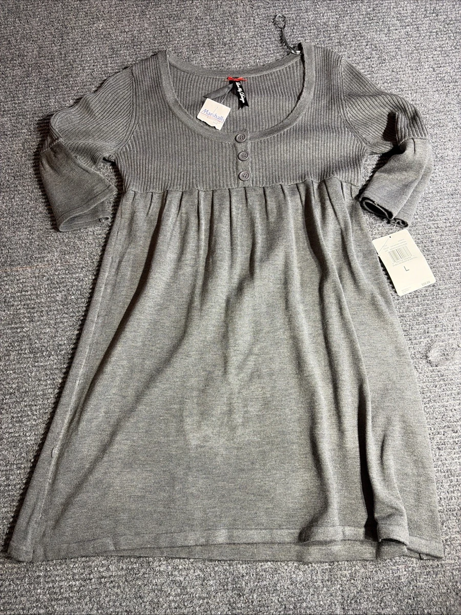 cute sweater dresses for juniors TIANZEN Women's Long Sleeve Sweater Dress 2024 Fall Lapel Collar Button Elegant Casual Midi Dresses Long Knot Dress Women Cute Dresses for Woman Juniors Knee Length Dress