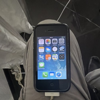 Apple iPhone 4 32 GB Schwarz Funktionsfähig Top Zustand