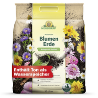 Neudorff Neudohum Blumenerde 10L Torffreie Bio Erde Geranien Orchideen