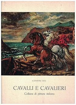 Pferde und Ritter. Italienische Malerei Halskette. M. Confalon Verlag